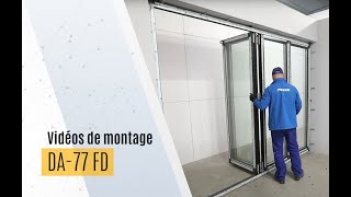Instruction De Montage De Baie Coulissante Dako, Porte En Accordéon Da-77 Fd