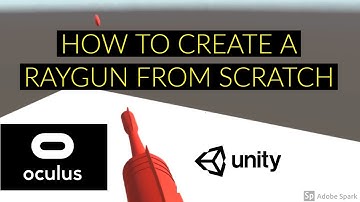 VR GUN FROM SCRATCH [EASY] UNITY VR TUTORIAL FOR BEGINNERS:  Oculus Quest, rift, vive