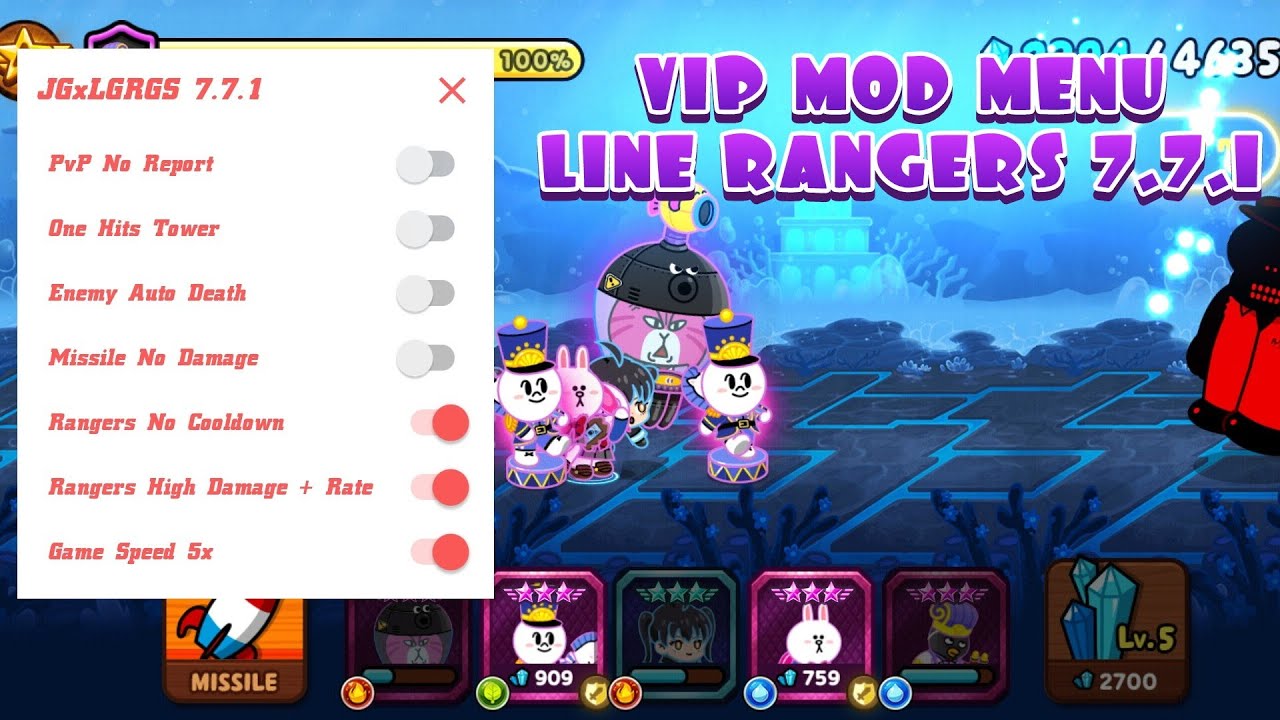 vip line ranger hack 2022 VIP MOD MENU LINE RANGERS