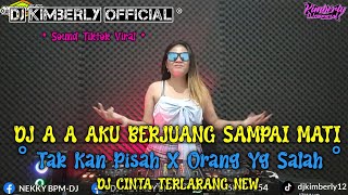 DJ A A AKU BERJUANG SAMPAI MATI X DJ TAKAN PISAH   ORANG YANG SALAH || DUGEM REMIX TERBARU 2024