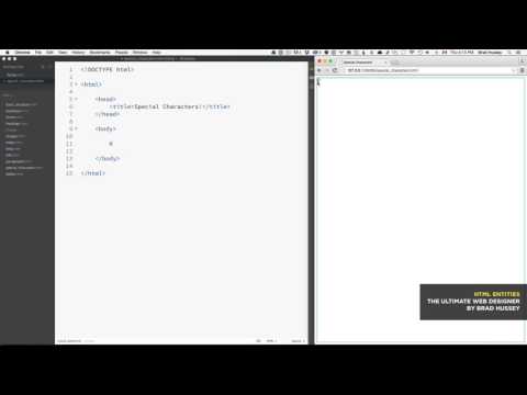 010 HTML Entities