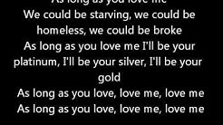 As Long As You Love Me - Justin Bieber ft. Big Sean - Official Lyrics  - Durasi: 3:52. 