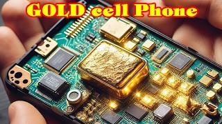 turn a pile of junk old cell phone into solid gold | Archimedes Channel |