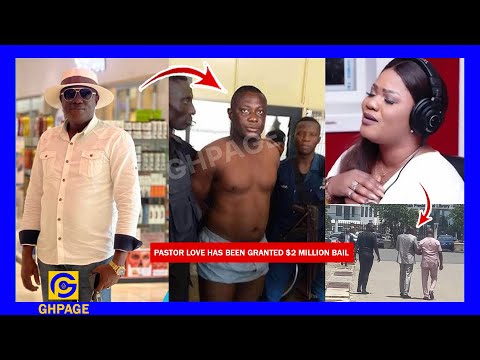 Oh ! Pastor Love in Court AGAIN, Couldn't meet his Ghc 2M Bail,Sent Back To Nsawam Prison over Theft