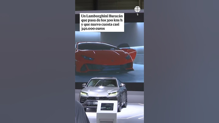 El Lamborghini Huracán, el coche del futbolista Diogo Jota con el que ha muerto en un accidente