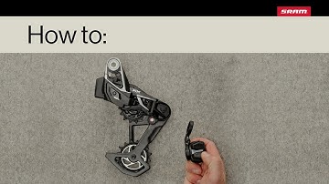 SRAM Eagle Transmission | How to: Pairing derailleur + Pod Controller