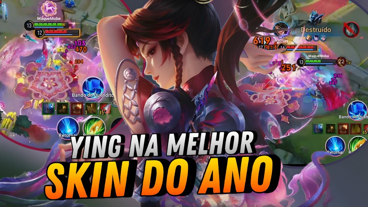 SEM DÚVIDAS É A MELHOR SKIN DO ANO | ATE AGORA - HOK