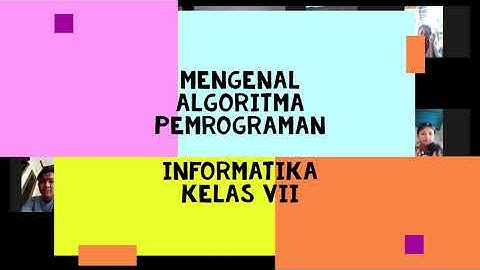 Pengenalan Algoritma Pemrograman || INFORMATIKA KELAS 7