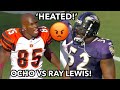 When Chad Ochocinco TRIED FIGHTING Ray Lewis After BIG HIT 🤬 (WARNING ⚠️)