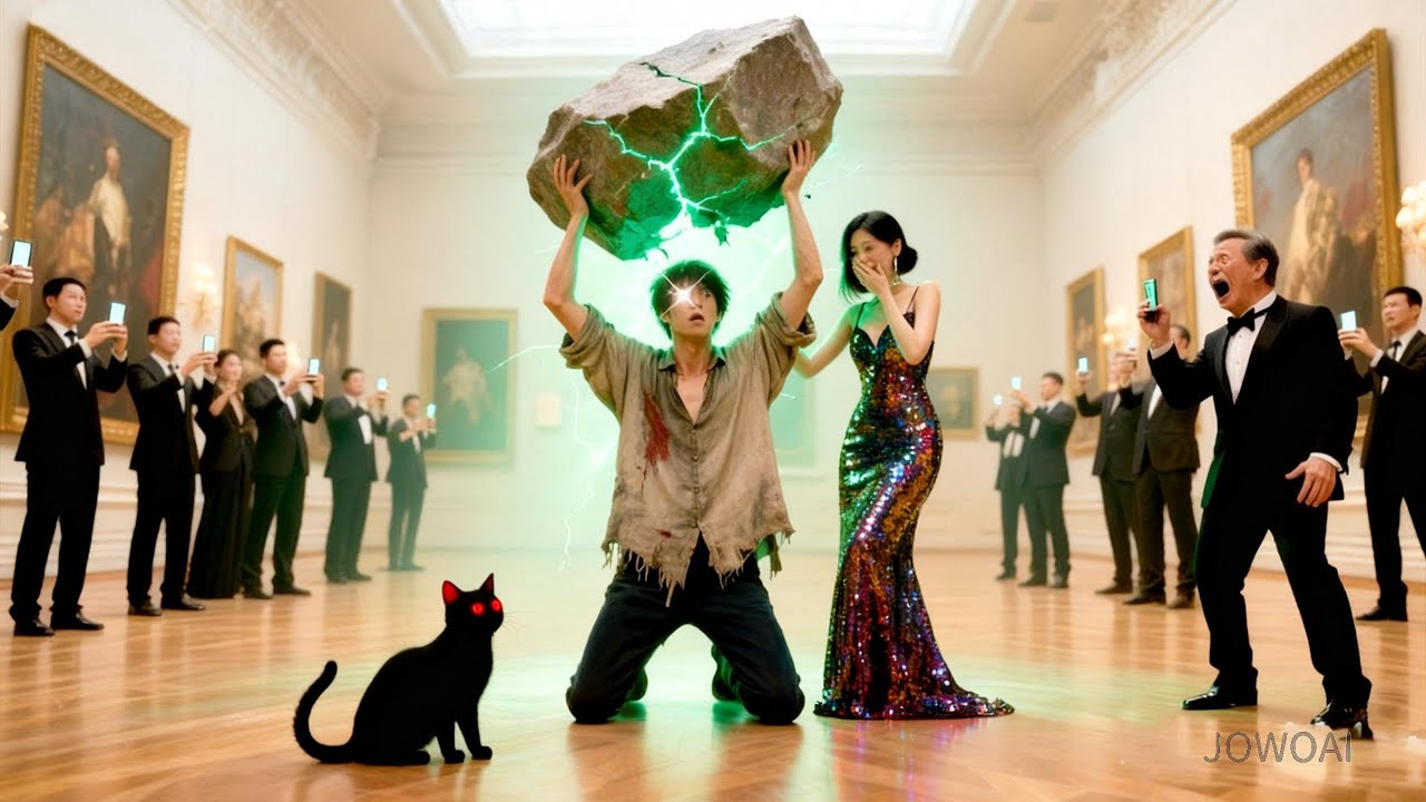 Le balayeur aux yeux divins : il trouve un diamant dans un caillou et fait craquer la belle PDG !