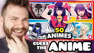 NO ONE CAN BEAT THIS!!! | GUESS THE ANIME BY ONLY 4 PICTURES | IMPOSSIBLE Anime Quiz | REACTION!