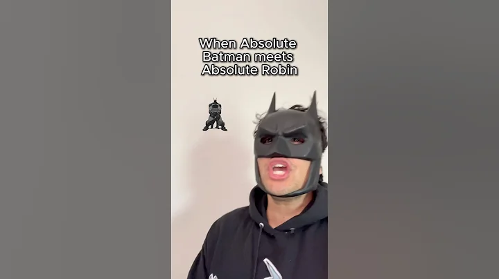 When Absolute Batman meets ROBIN #absolutebatman #robin #batman #dc