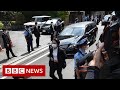 Body of former Japanese prime minister Shinzo Abe returns to Tokyo home - BBC News