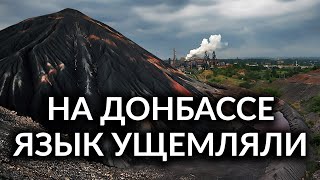 Языковой вопрос на Донбассе никогда остро не стоял. Пропаганда и политика. Украинизация