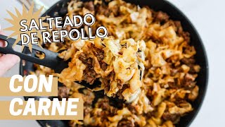 Prueba algo nuevo y cocina este delicioso Repollo con Carne: Receta saludable y fácil | dieta