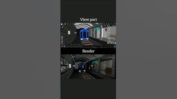 Made a short 3D realistic subway train animation with reconn 4D on mobile...#app #art #3d
