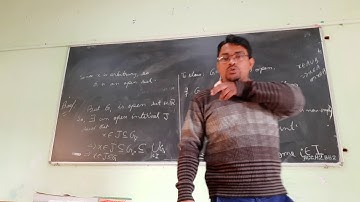 Union and intersection of open sets in R | 3rd Sem Mathematics GE/DSC | 22nd January 2021