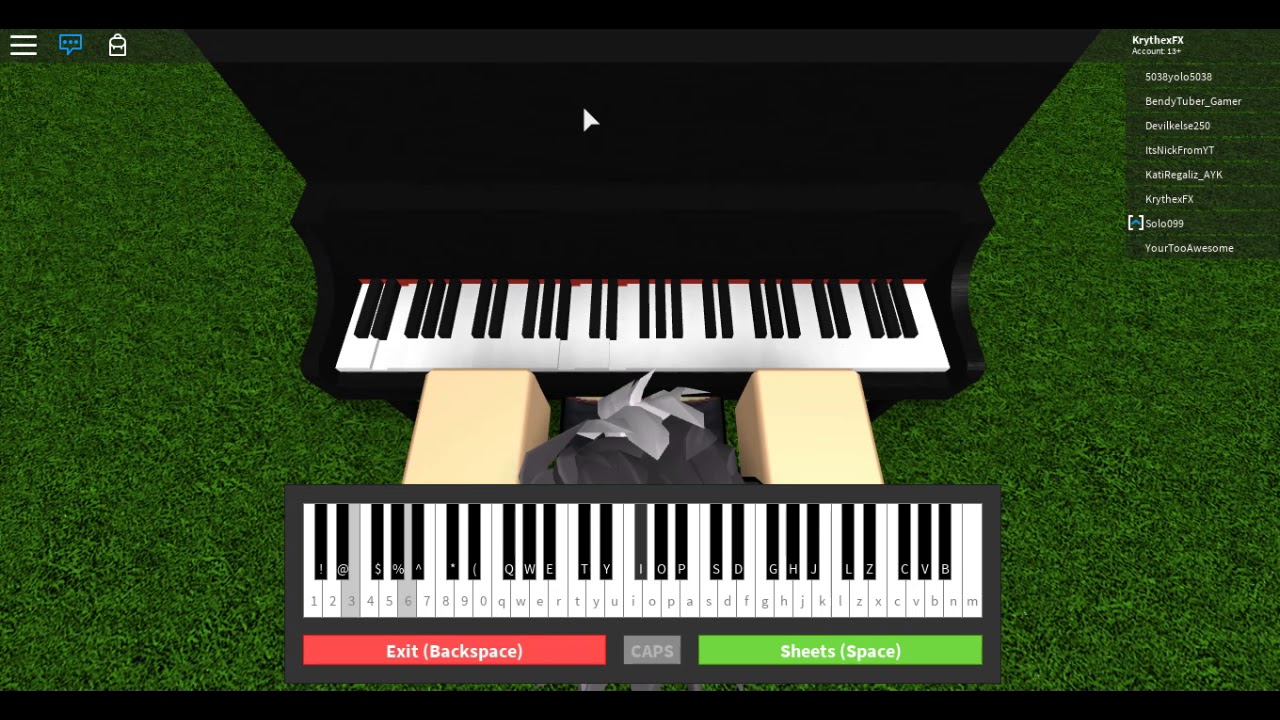 Tokyo Ghoul Unravel Roblox Piano Auditorium