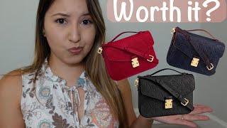 IN DEPTH! | LV Pochette Metis Review | Empreinte Leather, What fits & Care + Mod Shots