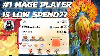 #1 MAGE PLAYER IN THE GAME SHARES BUILDS! LOW SPEND! GAMEPLAY BREAKDOWN!  WTF?? FT. BALAKAS! screenshot 4