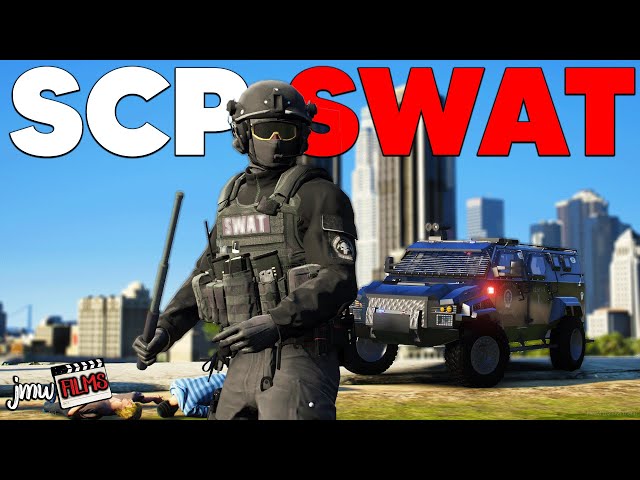 TERRORIZING COPS AS SCP SWAT! | GTA 5 RP class=