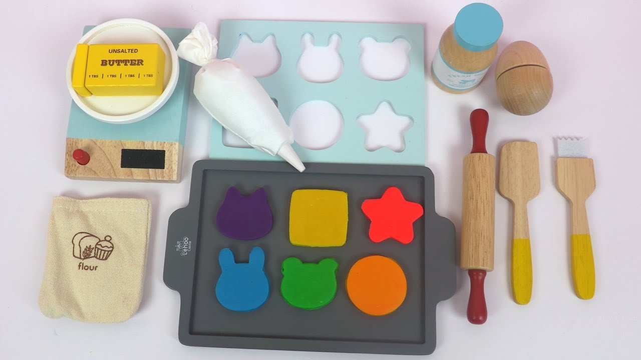 Jeu d’Imitation Cuisine Recettes de Gâteau Facile en Pâte à Modeler