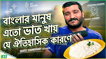 মুঘলরা বাঙ্গালীদের গালি দিতো ভাত খাওয়ার কারণে? Why Bengalis eat rice? Explained by Enayet Chowdhury
