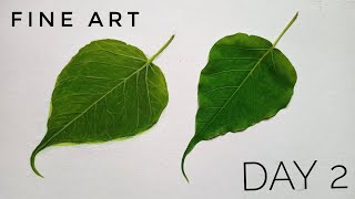 Leaf Opaque Nature Life Fine Art Nitish Anand Arts