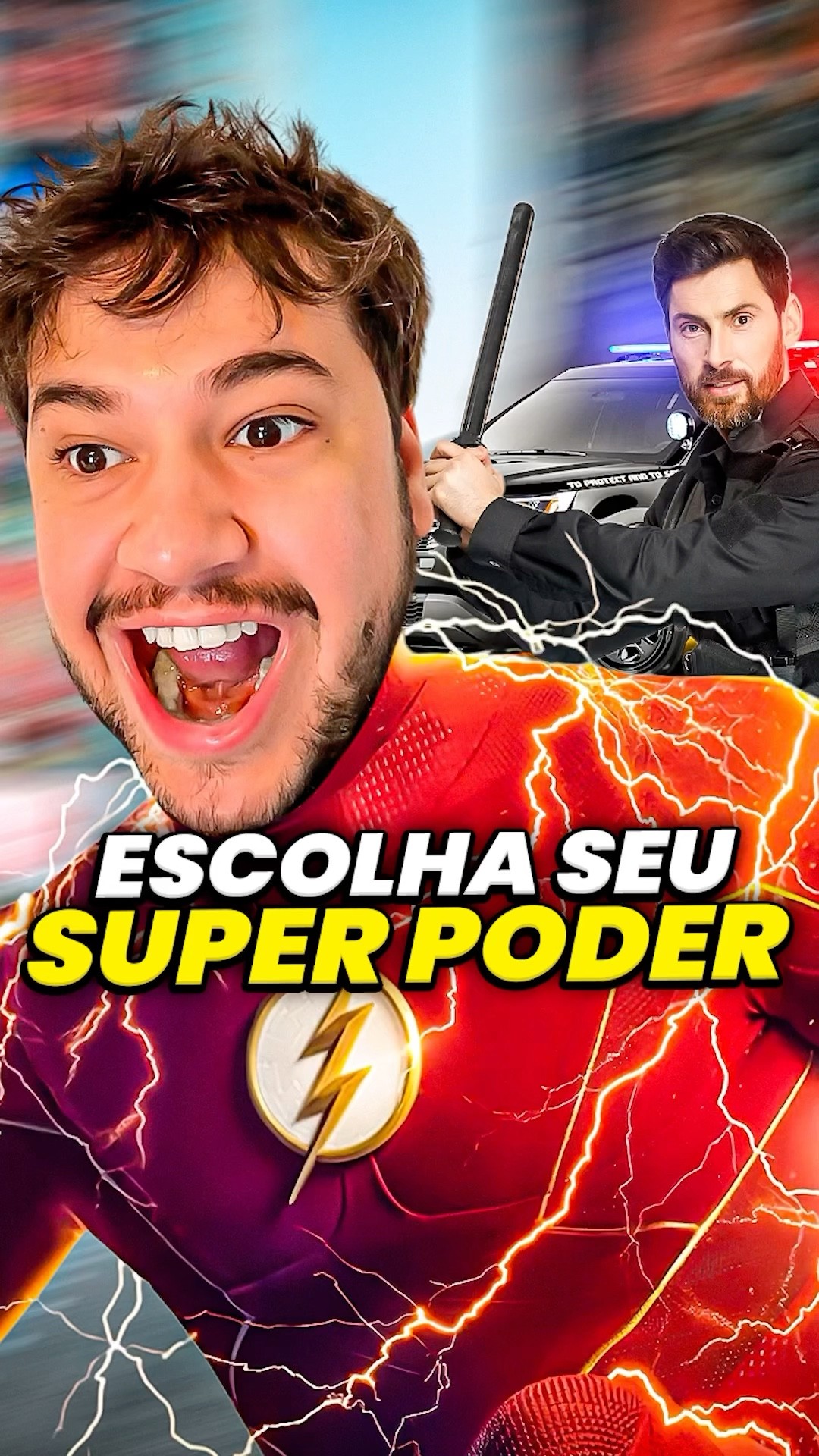 escolha um super poder! #livedobrino #humor #MundinhoBrino