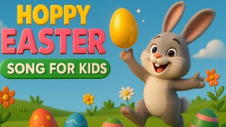 🐰🎶 Hoppy Easter Song for Kids! 🐣🎉 | Fun Easter Bunny & Egg Hunt Song *Nursery rhythm kids*
