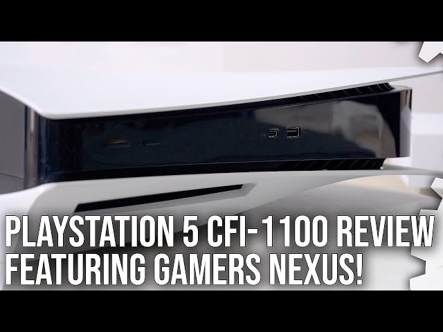 The New PlayStation 5 CFI-1100 Review - Featuring @GamersNexus ...