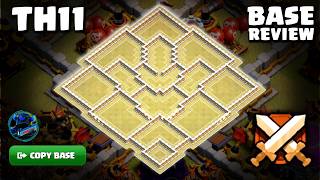 Unbeaten TH11 War CWL Base Link 2026 – Strategic Defensive Layout for Competitive Clan Wars!