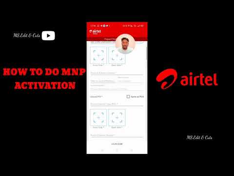 How to do MNP Activation in Airtel Mitra app