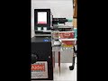 Impresora Etiquetas Textil Industrial Godex ZX 1200i Corte Con Cutter y Apilador - Poliamida y Raso