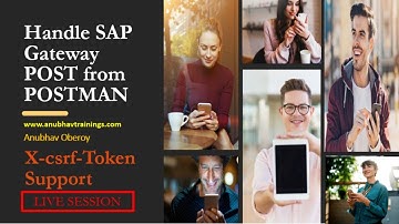 How to handle X-csrf-token in SAP OData POST calls
