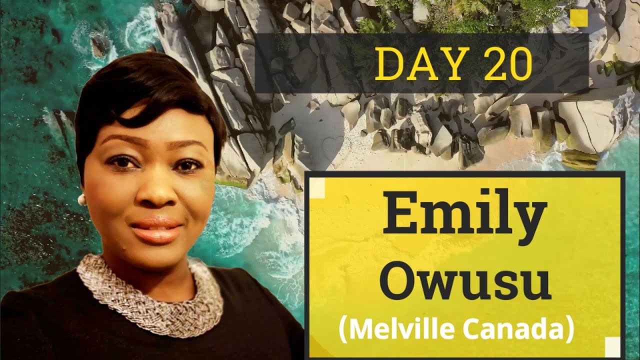 Day Twenty: 40 days virtual worship sessions with Emily Owusu #worship ...