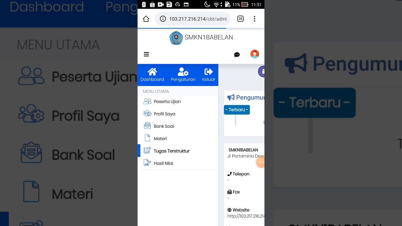Lihat dan Input Nilai Tugas Terstruktur