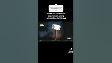 Rust Console Medical jackhammer & Viking hammer special skins…#shorts #rust #rustconsole
