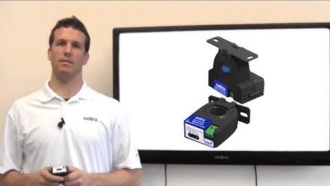 Setra Systems Sure-Set Split Core Current Switch - now available at alpscontrols.com