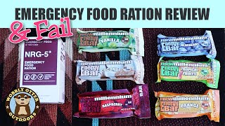 Review New Millennium Bar & NRG-5 Emergency Ration Bar