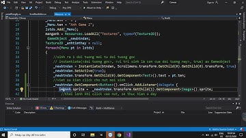 [3DVIETPRO]Hướng dẫn UI thêm, xoá nút trong scrollview, khoá học unity online