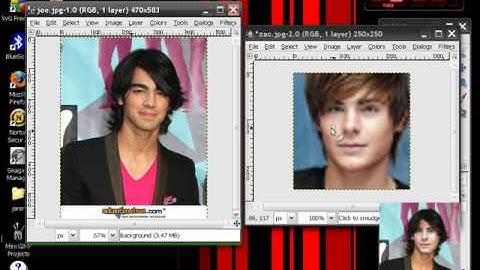 GIMP: Replace Someone