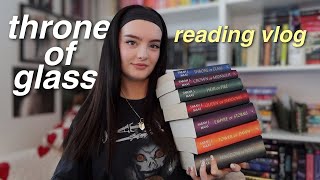 finish the throne of glass series with me 🧝🏼‍♀️❤️‍🔥 spoiler reading vlog