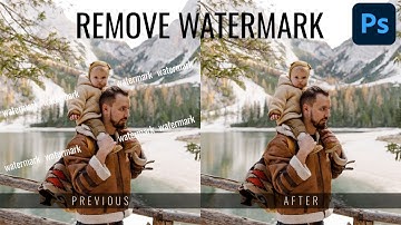 How to Remove Watermark in Adobe Photoshop (1 Min Tutorial)