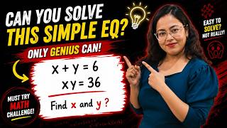Solve for (x,y) in this nice algebra problem | Math olympiad Mathematics |