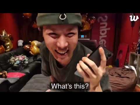 Jhope on the phone with Jimin and Jungkook! :D