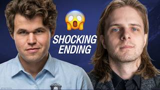 Magnus Carlsen Resigns After the Last Move!😱 | Magnus Carlsen vs Richard Rapport