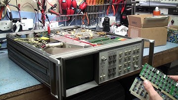 Hp 8568a. Pt 6 Boards arrive things progress...........