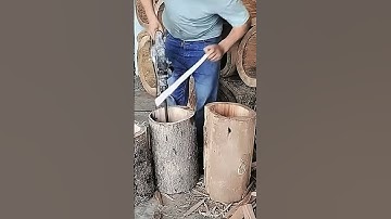 Smart Solution Easy and Precise Way to Carve Wood Using Simple Tools #shorts