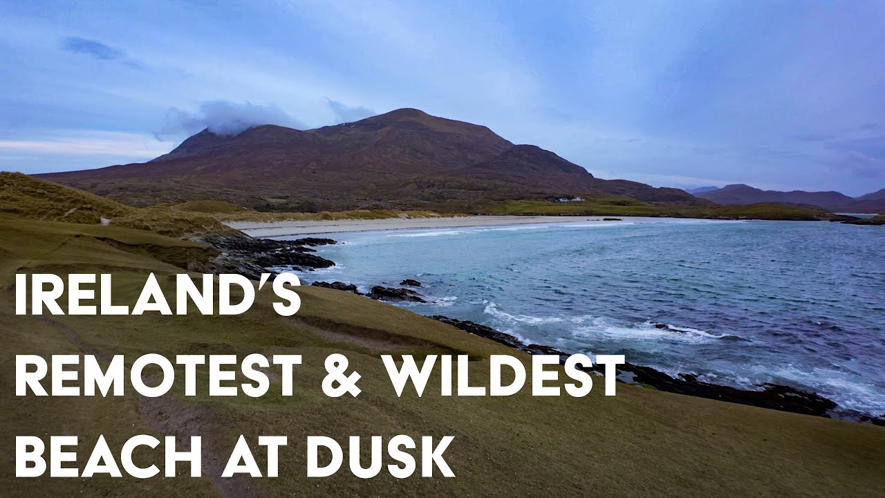 Exploring Ireland's Remotest Beach at Dusk (Anamorphic).